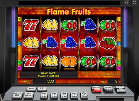 Игровой автомат Flaming Fruit  играть бесплатно